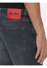Hugo - HUGO Jeansy 50542675 Szary Extra Slim Fit. Kolor: szary #4