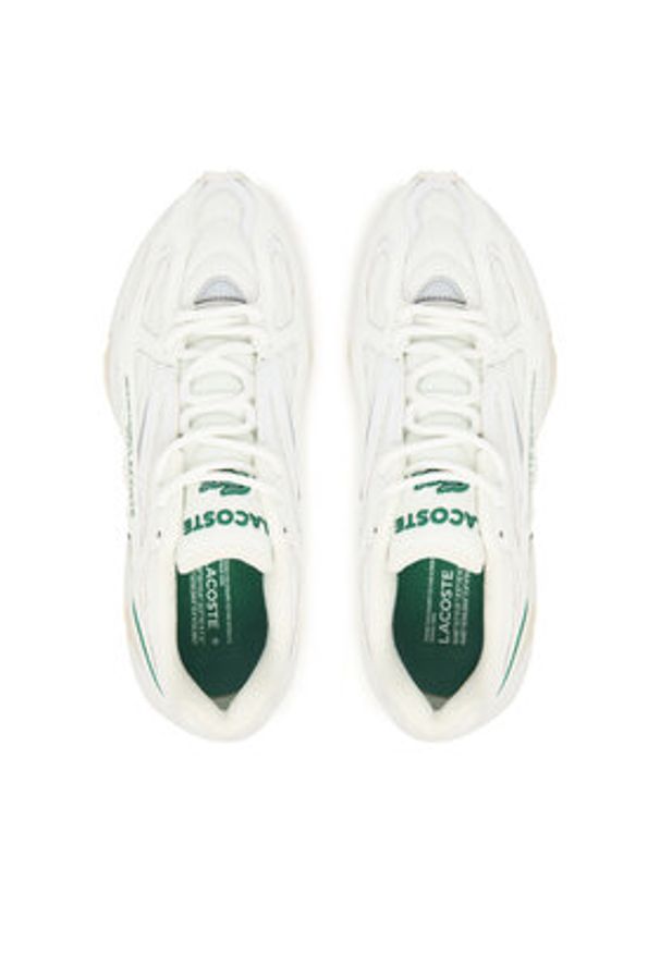 Lacoste Sneakersy L003 2K24 7-50SMA0105 Biały. Kolor: biały. Materiał: materiał