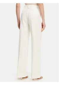 Maryley Spodnie materiałowe 25EB537/M26/43VA Écru Regular Fit. Materiał: syntetyk