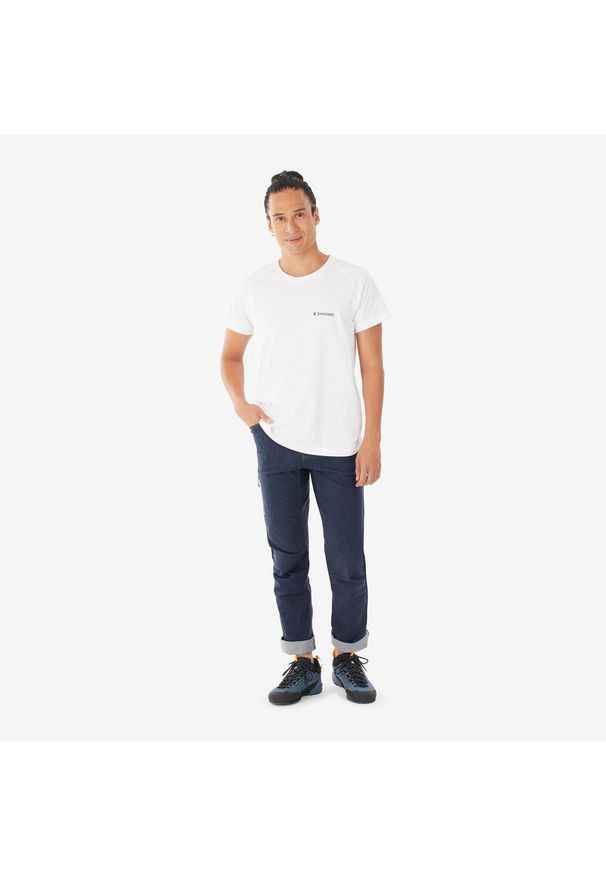 SIMOND - Spodnie wspinaczkowe męskie jeansy Simond Vertika. Kolor: niebieski. Materiał: jeans. Sport: wspinaczka
