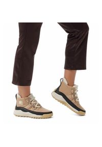 sorel - Buty do chodzenia damskie Sorel Ona™ Rmx Chukka Plus Wp. Zapięcie: sznurówki. Kolor: brązowy. Materiał: materiał, syntetyk. Szerokość cholewki: normalna. Sport: turystyka piesza