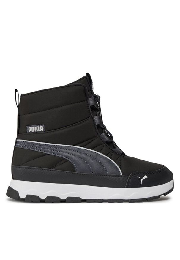 Puma Śniegowce Evolve Boot Jr 392644 01 Czarny. Kolor: czarny. Materiał: skóra