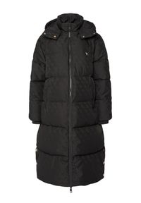 Guess Kurtka zimowa V5BL08 WGLW2 Czarny Regular Fit. Kolor: czarny. Materiał: syntetyk. Sezon: zima #1