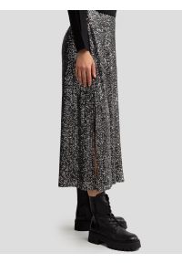 Big-Star - Spódnica damska cekinowa midi srebrna Soleasi 904. Okazja: na co dzień. Kolor: srebrny. Długość: długie. Styl: elegancki, casual, klasyczny #2