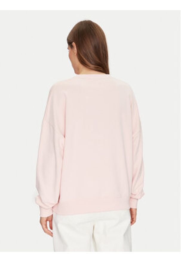 Guess Bluza W5GQ16 K68I4 Różowy Regular Fit. Kolor: różowy. Materiał: bawełna