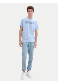 Tom Tailor T-Shirt 1035611 Niebieski Regular Fit. Kolor: niebieski. Materiał: bawełna #5