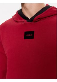 Hugo Bluza Daratscho_V 50496697 Czerwony Regular Fit. Kolor: czerwony. Materiał: bawełna #3