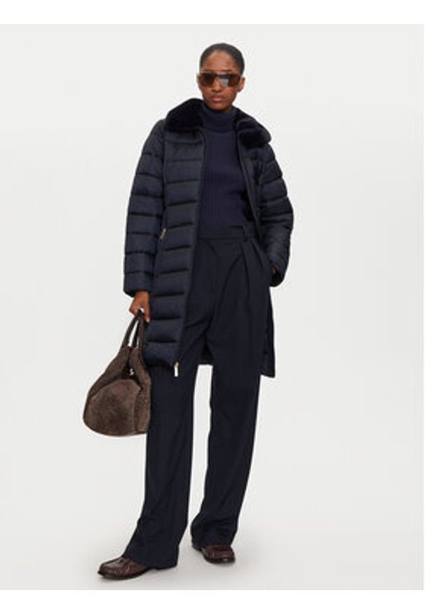 MICHAEL Michael Kors Kurtka zimowa 77B6597M42 Granatowy Slim Fit. Kolor: niebieski. Materiał: syntetyk. Sezon: zima