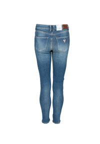 Guess Jeansy "Skinny" | W1YA28 D46AC | Kobieta | Niebieski. Okazja: na co dzień. Stan: podwyższony. Kolor: niebieski. Styl: casual, klasyczny