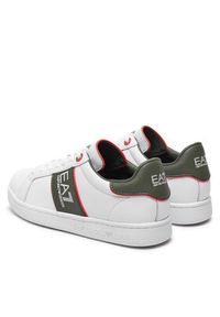 EA7 Emporio Armani Sneakersy X8X102 XK346 T983 Biały. Kolor: biały. Materiał: skóra #4