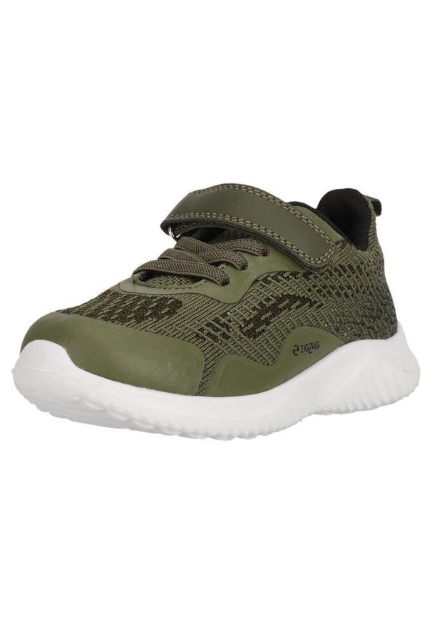 ZigZag - Sneakersy dla dzieci Zigzag Gumpa. Kolor: zielony. Sport: turystyka piesza
