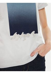 Guess T-Shirt W4BI30 JA914 Niebieski Regular Fit. Kolor: niebieski. Materiał: bawełna #5