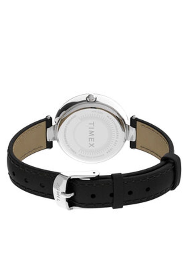 Timex Zegarek City TW2V45200 Czarny. Kolor: czarny