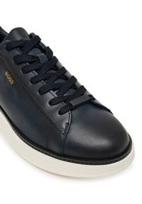 BOSS Sneakersy Bulton 50568773 Granatowy. Kolor: niebieski. Materiał: skóra #6