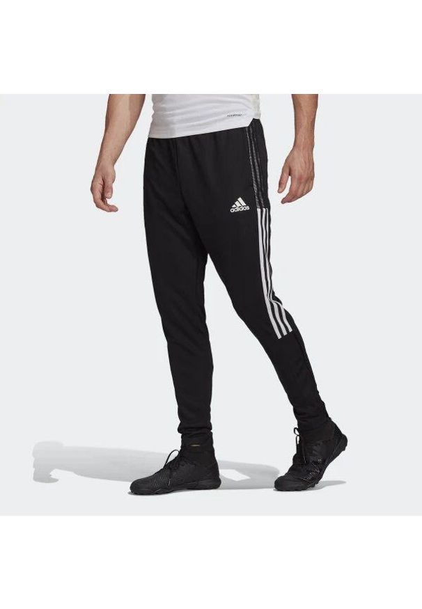 Adidas - Spodnie męskie adidas Tiro 21 Track Pants. Kolor: biały, czarny, wielokolorowy