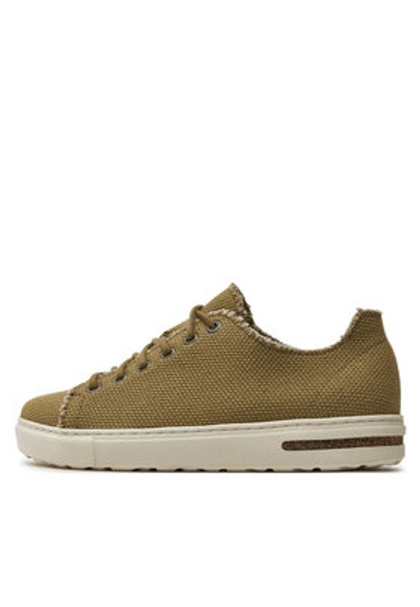 Birkenstock Sneakersy Bend 1027707 Khaki. Kolor: brązowy. Materiał: materiał