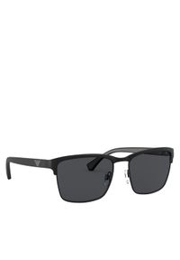 Emporio Armani Okulary przeciwsłoneczne 0EA2087 301487 Szary. Kolor: szary