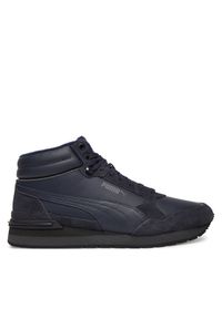 Puma Sneakersy St Runner V4 Mid Sd 402894 02 Granatowy. Kolor: niebieski. Materiał: skóra