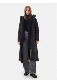 Blauer Płaszcz zimowy Impermeabile 25WBLDK03230 Czarny Regular Fit. Kolor: czarny. Materiał: syntetyk. Sezon: zima #6