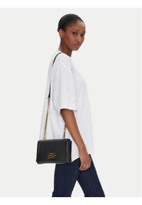 Karl Lagerfeld - KARL LAGERFELD Torebka A1W30174 Czarny. Kolor: czarny. Materiał: skórzane #1