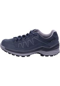 Buty trekkingowe męskie Lowa Toro Pro Low Gtx. Zapięcie: sznurówki. Kolor: szary. Materiał: zamsz, tkanina. Szerokość cholewki: normalna