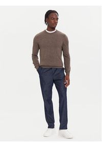 United Colors of Benetton - United Colors Of Benetton Sweter 1002U1G34 Szary Regular Fit. Kolor: szary. Materiał: wełna #4