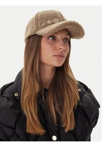 Guess Czapka z daszkiem AW5439 POL01 Brązowy. Kolor: brązowy. Materiał: poliester #4