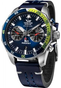Zegarek Vostok Europe Zegarek męski Vostok Europe 6S21-225A708 niebieski. Kolor: niebieski #1