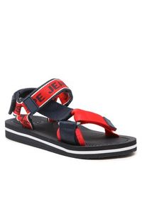 Pepe Jeans Sandały Pool Tape B PBS70056 Czerwony. Kolor: czerwony. Materiał: materiał