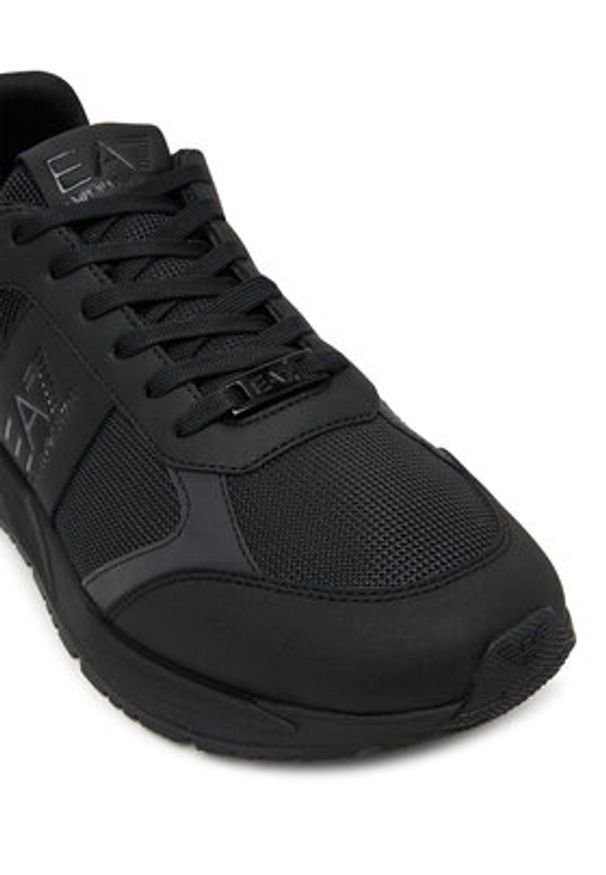 EA7 Emporio Armani Sneakersy 7X000656 AF13550 MC513 Czarny. Kolor: czarny. Materiał: skóra