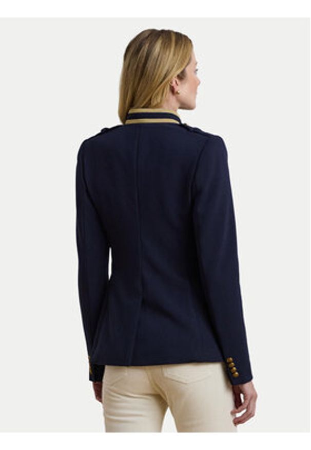 Lauren Ralph Lauren - LAUREN RALPH LAUREN Marynarka 200965735001 Granatowy Regular Fit. Kolor: niebieski. Materiał: syntetyk