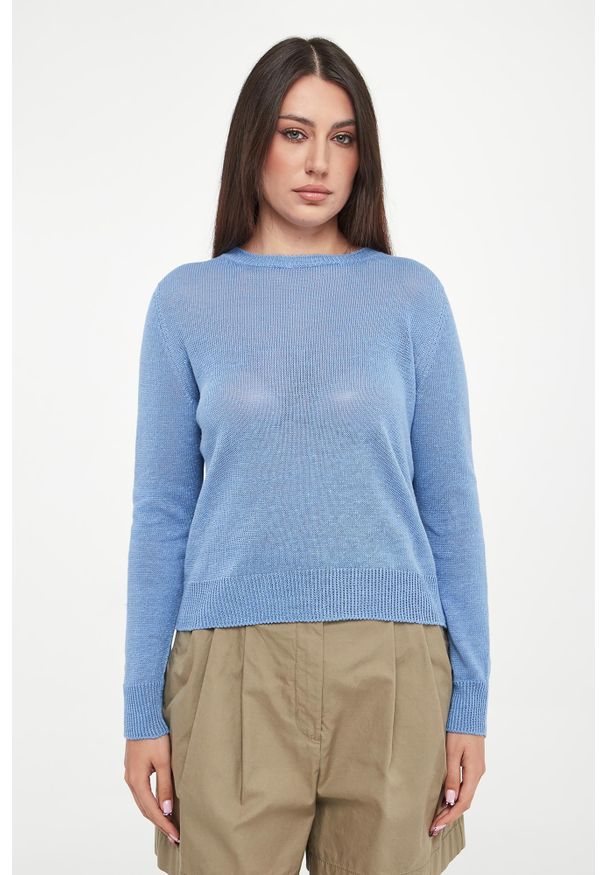 Weekend Max Mara - Sweter damski lniany Atzeco WEEKEND MAX MARA. Materiał: len