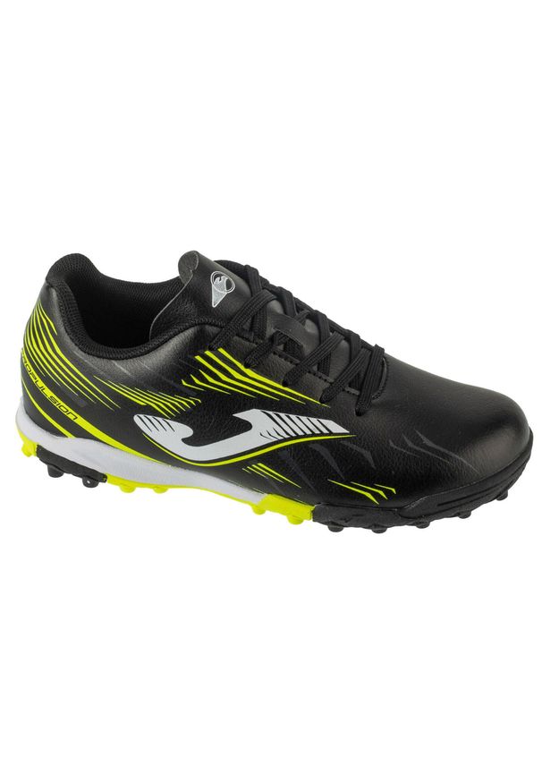 Joma - Buty piłkarskie turfy chłopięce, Propulsion Jr 2501 TF. Kolor: czarny. Sport: piłka nożna