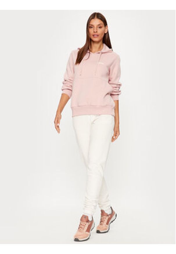 columbia - Columbia Bluza W Marble Canyon™ Hoodie Czerwony Regular Fit. Kolor: czerwony. Materiał: bawełna, syntetyk