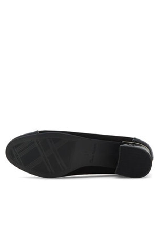 Clara Barson Czółenka LS6032-02 Czarny. Kolor: czarny. Materiał: materiał