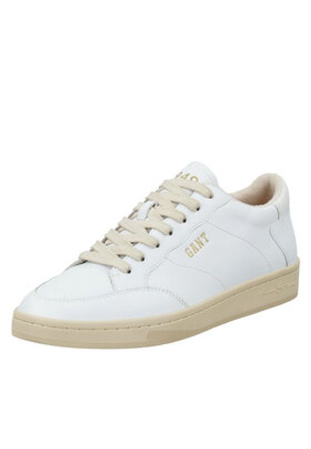 GANT - Gant Sneakersy 31631027 Biały. Kolor: biały. Materiał: skóra