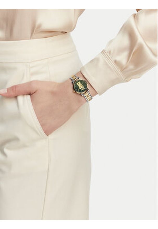 DKNY Zegarek Soho NY6676 Srebrny. Kolor: srebrny