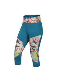 OCUN - Legging kobieta Ocun Rhea 3/4 bleu. Kolor: niebieski