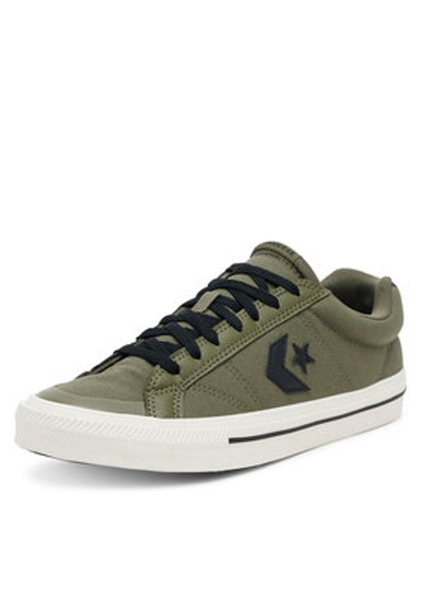 Converse Trampki SPORT CASUAL A12748C Khaki. Okazja: na co dzień. Kolor: brązowy. Materiał: materiał. Styl: sportowy, casual