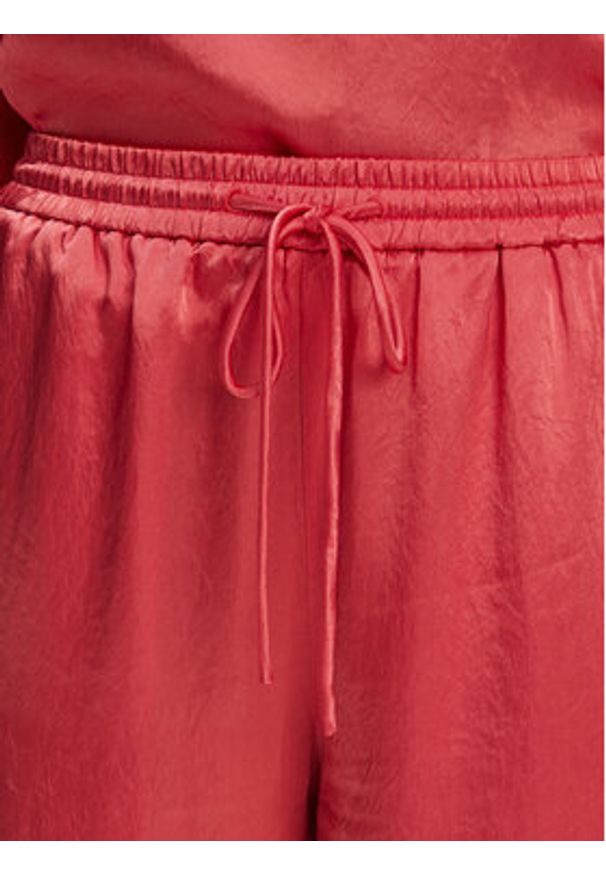 Pinko - PINKO Spodnie materiałowe 104595 A2BU Koralowy Regular Fit. Kolor: pomarańczowy. Materiał: syntetyk