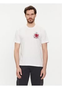 Aeronautica Militare T-Shirt 241TS2201J629 Biały Regular Fit. Kolor: biały. Materiał: bawełna