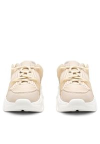 DeeZee Sneakersy FAY WAG1250009A Beżowy. Kolor: beżowy. Materiał: materiał