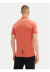 EA7 Emporio Armani Polo 8NPF14 PJVQZ U3010 Pomarańczowy Regular Fit. Typ kołnierza: polo. Kolor: pomarańczowy. Materiał: bawełna #5