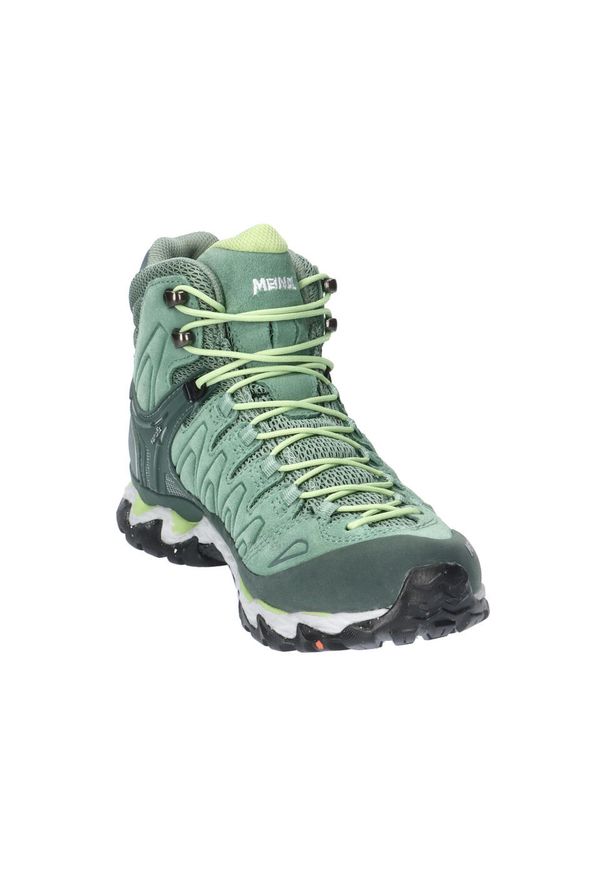 MEINDL - Buty turystyczne damskie Meindl Lite Hike Lady z membraną Gore - Tex. Kolor: zielony. Styl: sportowy