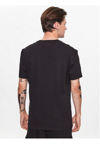 Tommy Jeans T-Shirt Detail DM0DM16893 Czarny Regular Fit. Kolor: czarny. Materiał: bawełna