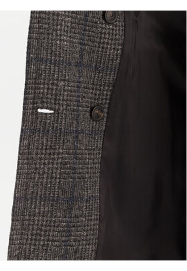Weekend Max Mara Płaszcz wełniany Sestri 2525016122 Szary Regular Fit. Kolor: szary. Materiał: wełna