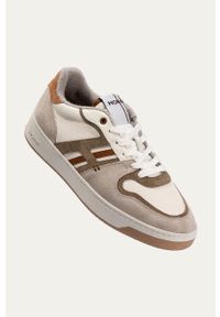 HOFF - Hoff sneakersy Trocadero kolor beżowy. Nosek buta: okrągły. Zapięcie: sznurówki. Kolor: beżowy. Materiał: guma #4