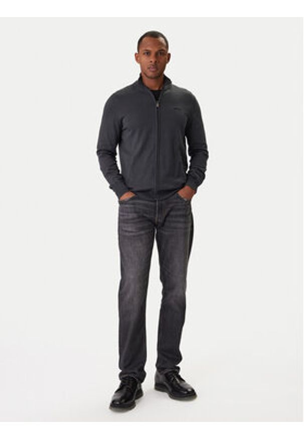 Guess Kardigan M6RR18 Z4451 Szary Regular Fit. Kolor: szary. Materiał: bawełna