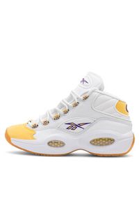 Reebok Sneakersy Question Mid FX4278-M Biały. Kolor: biały. Materiał: skóra #6