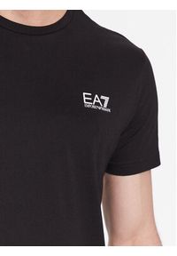 EA7 Emporio Armani T-Shirt 8NPT51 PJM9Z 1200 Czarny Regular Fit. Kolor: czarny. Materiał: bawełna #5